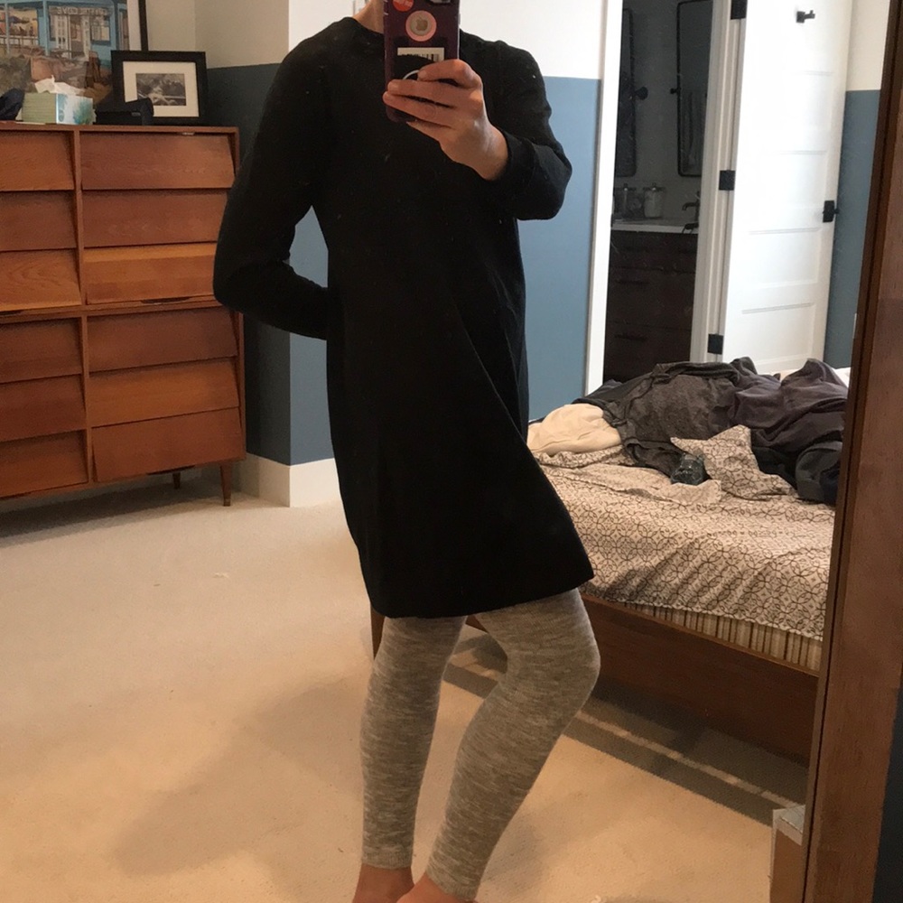Black Sweatshirt dress from A New Day